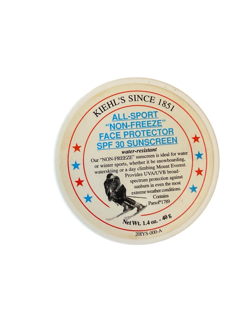 Kiehls all sport non freeze face protector spf 30 surf & ski product